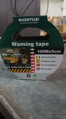 Safety Warning Tape – Non-Adhesive, 100M x 5CM | Velvet Wheels