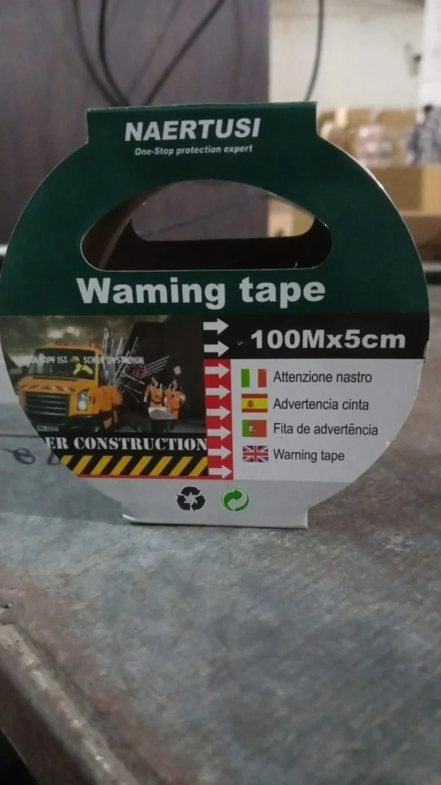 Safety Warning Tape – Non-Adhesive, 100M x 5CM | Velvet Wheels