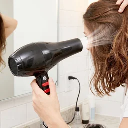 Salon Hair Dryer Portable Foldable Blow Dryer Hot and Cold Air Styling (1 Pc)