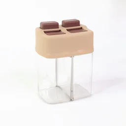 Salt and Pepper Dispenser – Dual Chamber 2-in-1 Spice Shaker
