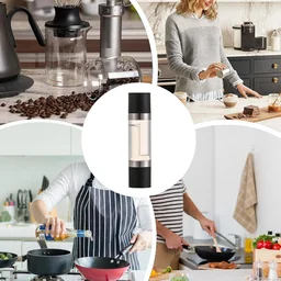 Salt and Pepper Grinder – 2-in-1 Stainless Steel Manual Spice Mill