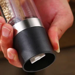 Salt and Pepper Grinder – 2-in-1 Stainless Steel Manual Spice Mill