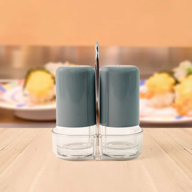 Salt & Pepper Dispenser Set – Precise Acrylic Seasoning Shakers