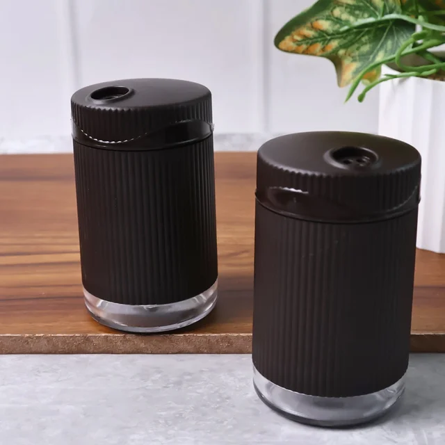 Salt & Pepper Dispenser Set – Unbreakable, Easy Control