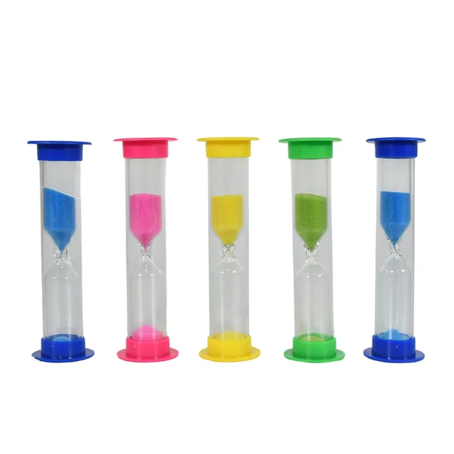 Sand Timer – 3-Minute Plastic Hourglass Set | Inventive Play