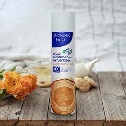 Sandalwood Air Freshener Spray 125g – Long-Lasting | Wonder Fresh