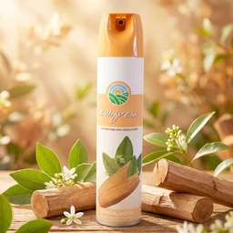 Sandalwood Air Freshener Spray – Long Lasting Fragrance for Homes & Offices