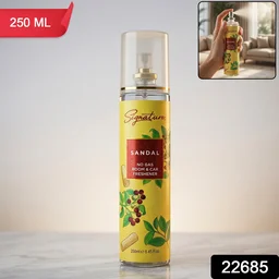 Sandalwood Room & Car Freshener – Long-lasting Natural Fragrance