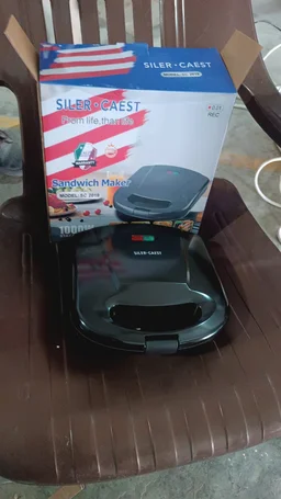 Sandwich Maker – Non-Stick Plates, Easy Use & Indicator Lights | ChefMates