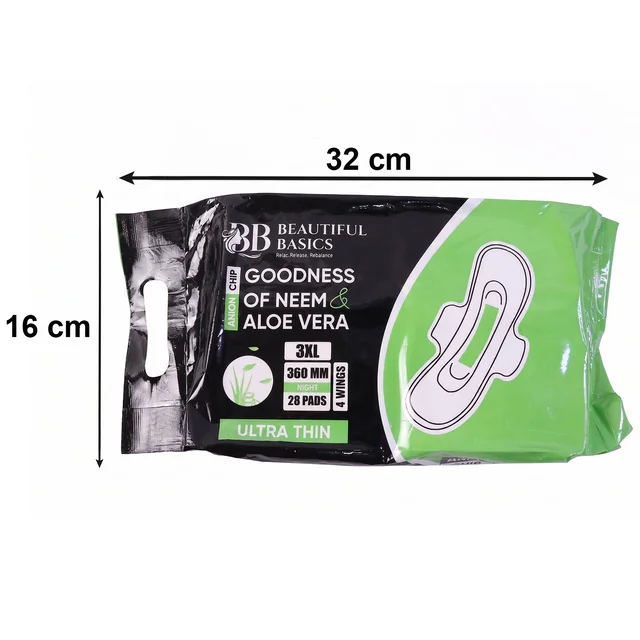 Sanitary Pads – Extra Long Night Protection for Heavy Flow