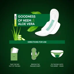 Sanitary Pads with Neem Aloe Vera – Ultra Thin | Beautiful Basics