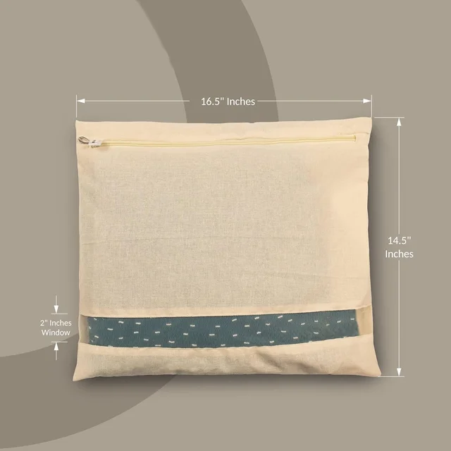 Saree Storage Bag – Zip Closure Multipurpose Organizer 14.5x16.5 cm