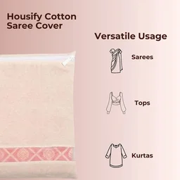 Saree Storage Bag – Zip Closure Multipurpose Organizer 14.5x16.5 cm