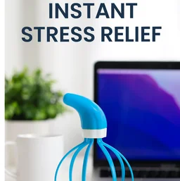 Scalp Massager – 9-Claw Stress Relief Hand Grip | XcelCraft