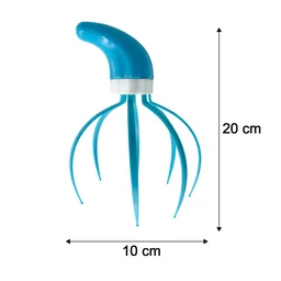 Scalp Massager – 9-Claw Stress Relief Hand Grip | XcelCraft