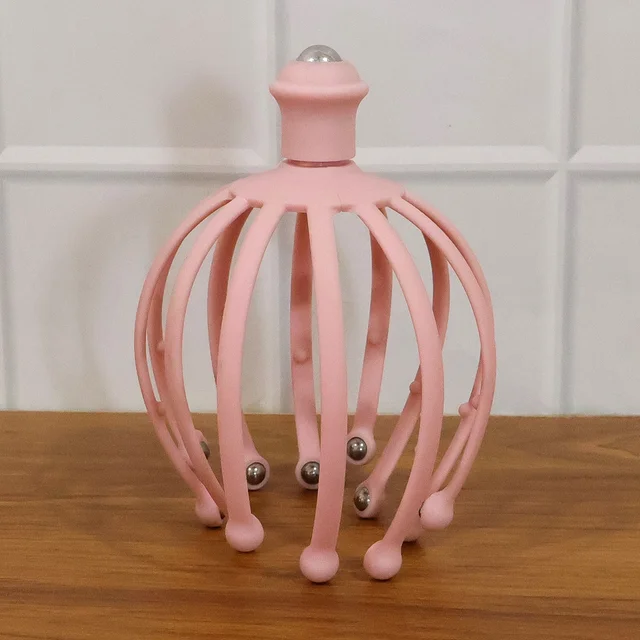Scalp Massager – Rolling Ball Tips for Stress Relief & Relaxation