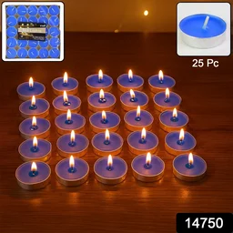 Scented Tea Light Candles – 25 Mix Color Pack for Relaxation