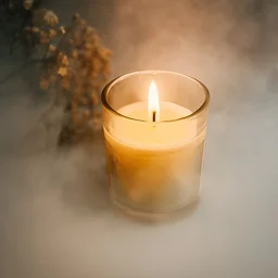 Scented Votive Candle – Sweet Dreams Soy Blend in Glass Jar
