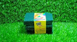 Scrub Sponge Pads – Aqua Green, Pack of 6 for Home | Velvet Wipe