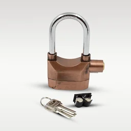 Security Alarm Lock – Waterproof Anti-Theft Padlock | AutoSafeo