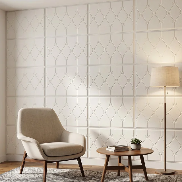 Self Adhesive 3D Foam Wall Panel – Easy Install & Stylish Texture