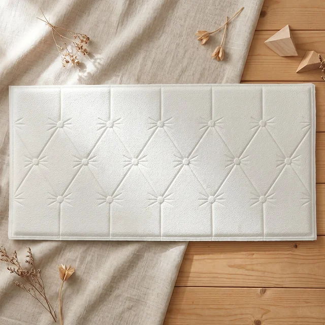 Self Adhesive 3D Foam Wall Panel – Easy Install & Stylish Texture