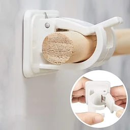 Self Adhesive Curtain Rod Hooks – Strong Load & No Drill Needed