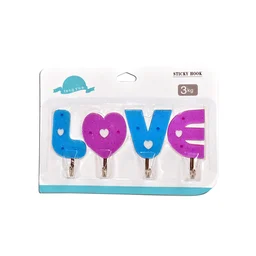 Self Adhesive Hooks – Love Shape Wall Organizers for Home | Indo Glow