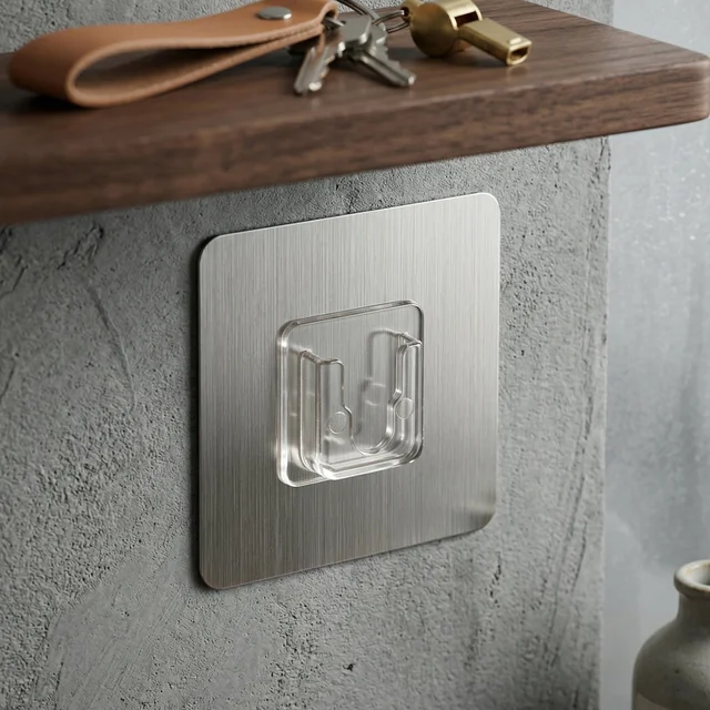 Self Adhesive Wall Hook – Damage-Free, Multipurpose Organizer