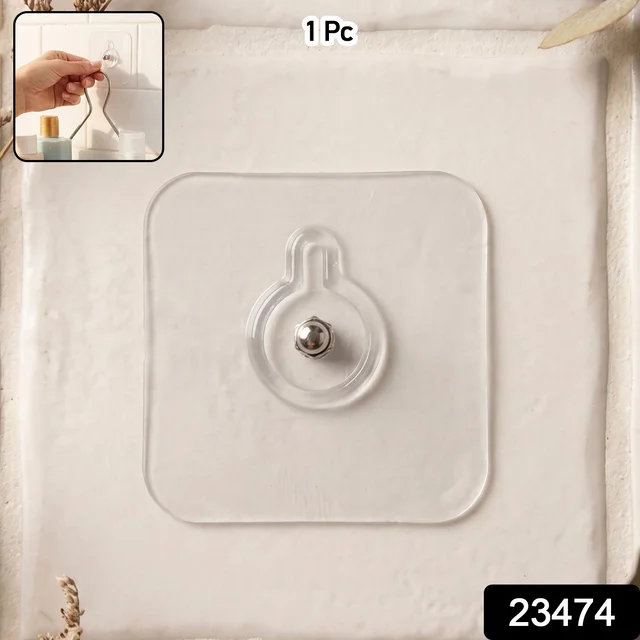 Self Adhesive Wall Hook – Heavy Duty Multipurpose Stick-On Hook
