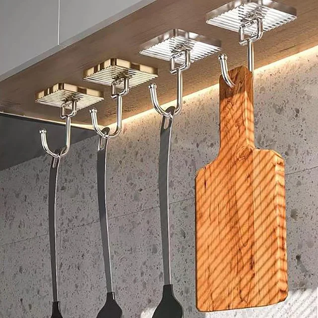 Self Adhesive Wall Hook – Waterproof & Damage-Free Quick Install