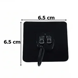 Self Adhesive Wall Hooks, Strong Transparent Sticky Hooks for Home (5 Pcs Set)