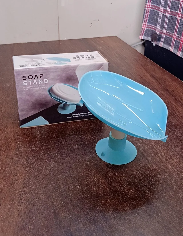 Self Draining Soap Dish – Suction Cup Holder | VelvetBubbles