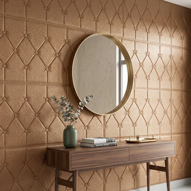 Self-Adhesive 3D Foam Wall Panel – Stylish & Impact-Resistant