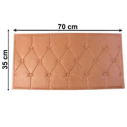 Self-Adhesive 3D Foam Wall Panel – Stylish & Impact-Resistant