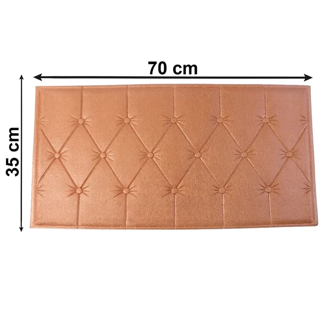 Self-Adhesive 3D Foam Wall Panel – Stylish & Impact-Resistant