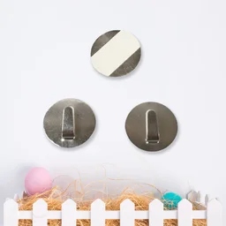 Self-Adhesive Hooks – Heavy Duty Steel Wall Hangers | Bathora