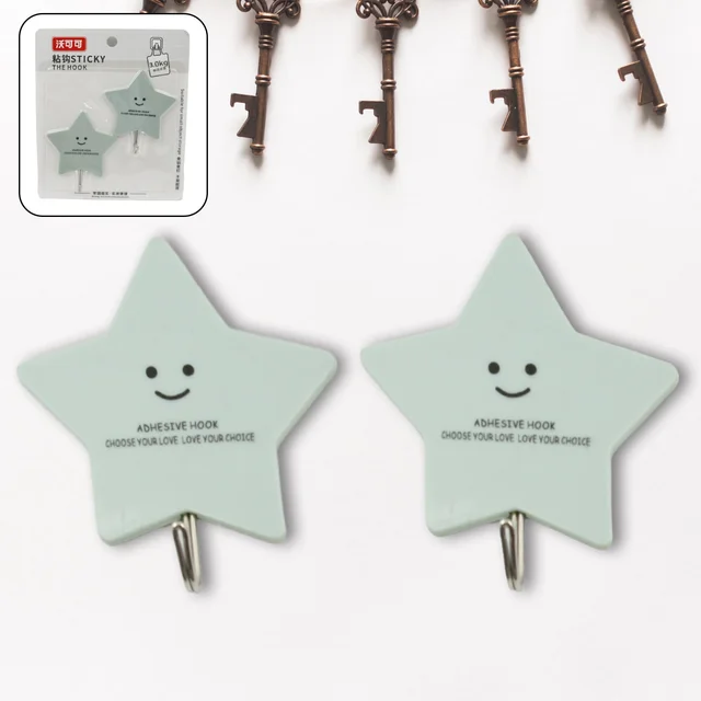 Self-Adhesive Hooks – Strong, Multipurpose Plastic | GlimmerHome