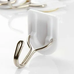 Self-Adhesive Hooks – White 6-Pack for Kitchen & Bath | GlimmerHome