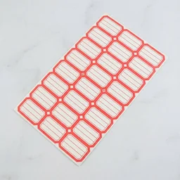 Self-Adhesive Label Stickers – Durable Rectangular for Organisation