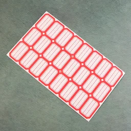 Self-Adhesive Label Stickers – Durable Rectangular for Organisation