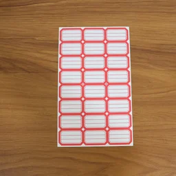 Self-Adhesive Label Stickers – Durable Rectangular for Organisation