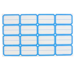 Self-Adhesive Label Stickers – Durable Rectangular Sheets for Organizing