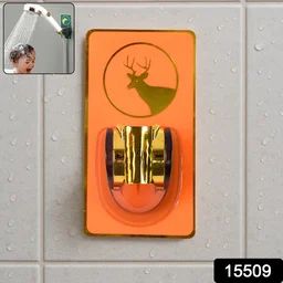 Self-Adhesive Shower Head Holder – Adjustable No-Drill Mount