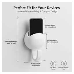 Self-Adhesive Strong Wall Hooks – Heavy Duty & Multipurpose