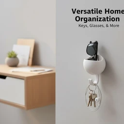 Self-Adhesive Strong Wall Hooks – Heavy Duty & Multipurpose