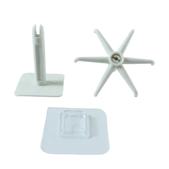 Self-Adhesive Wall Hook – 360° Rotating & Waterproof | GlimmerHome