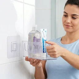 Self-Adhesive Wall Hook – Damage-Free, Waterproof, Strong Grip