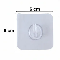 Self-Adhesive Wall Hook – Easy no-drill installation for versatile use