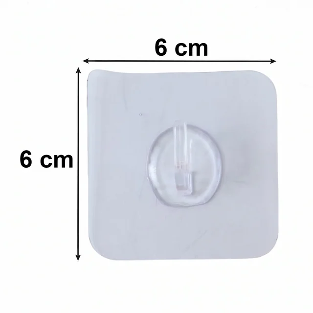 Self-Adhesive Wall Hook – Easy no-drill installation for versatile use